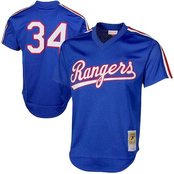 mens mitchell and ness nolan ryan royal texas rangers 1989 